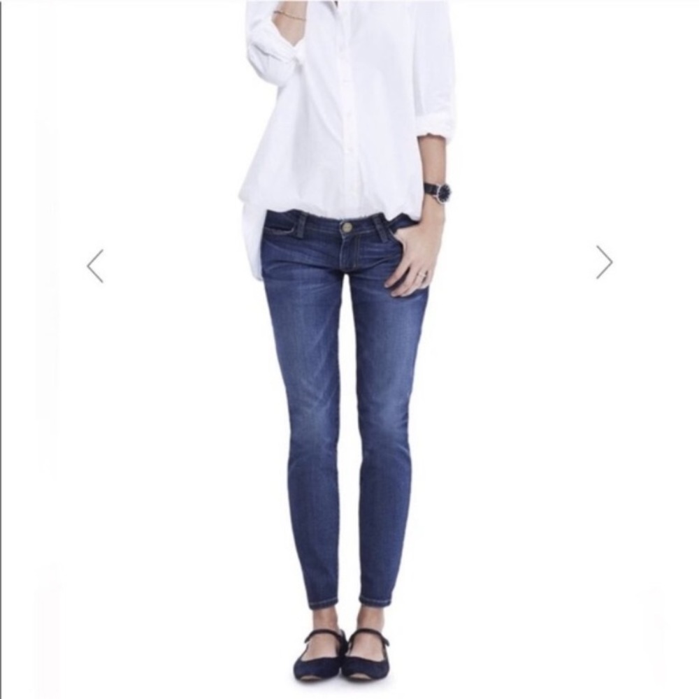 Current/Elliott Hatch maternity stiletto townie jeans size 25